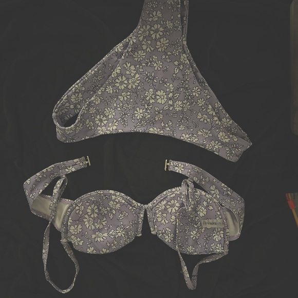 Zaful- Lilac Floral Bikini Set Size Large - Picture 4 of 8